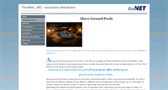 Desktop Screenshot of pools.firstnet.cz